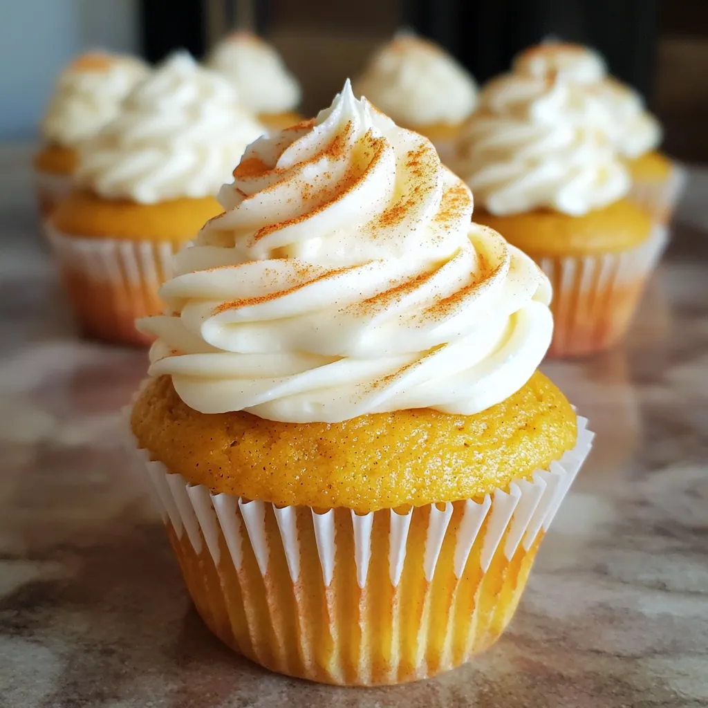 Pumpkin Spice Latte Cupcakes Delightful Fall Treat