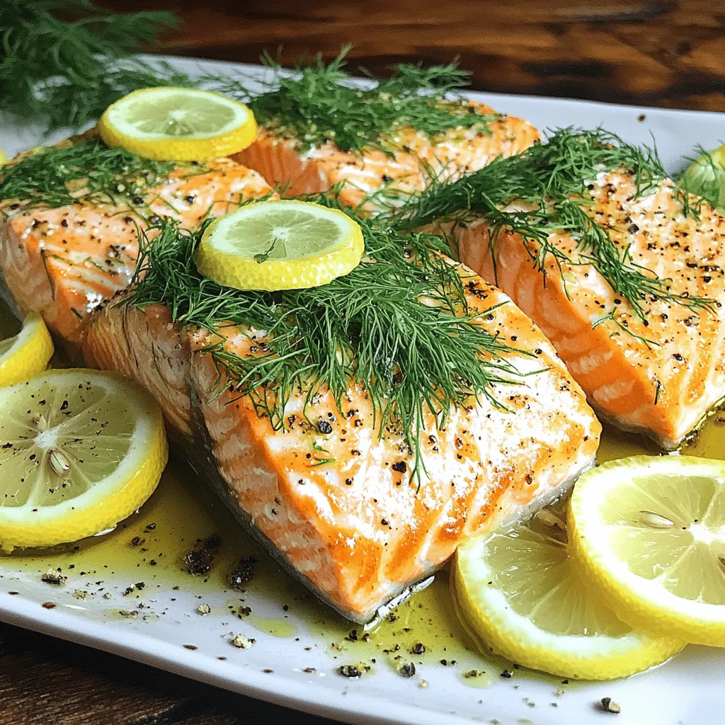 Lemon Dill Roasted Salmon Flavorful and Simple Meal