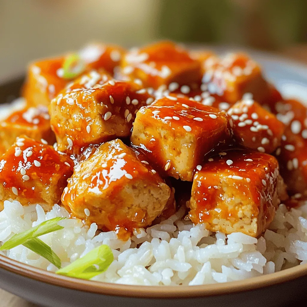 Honey Sriracha Tofu Bold and Flavorful Dish