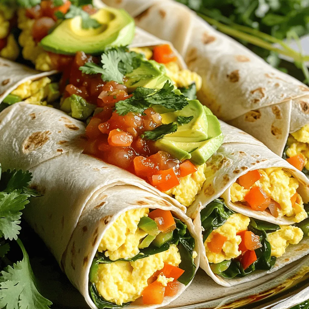 Easy Breakfast Burritos Quick and Tasty Meal Idea