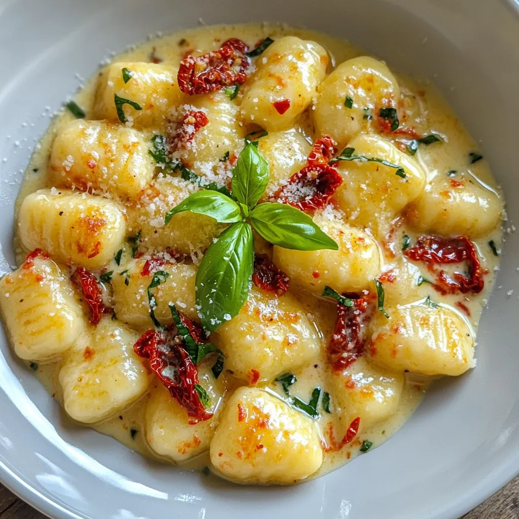 Creamy Sun-Dried Tomato Gnocchi Easy Weeknight Meal