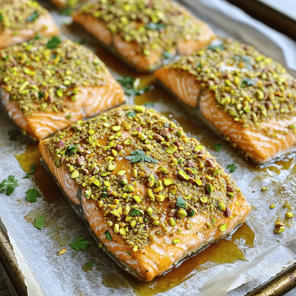Pistachio Crusted Salmon Flavorful and Healthy Dish
