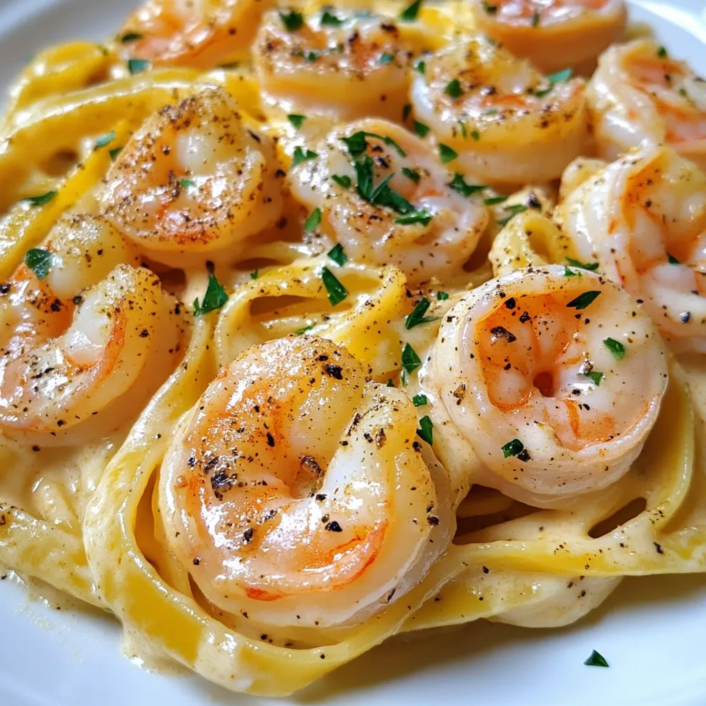 Cajun Shrimp Alfredo Creamy and Flavorful Dish