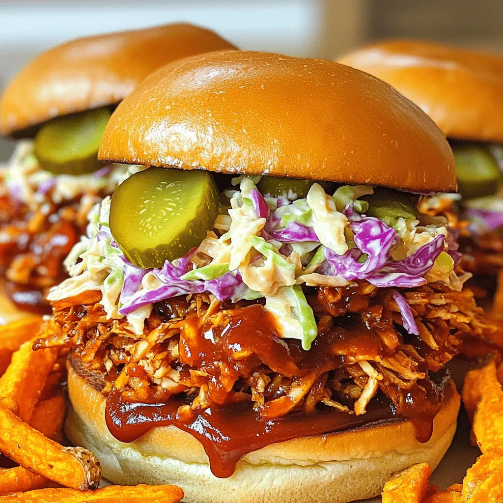 Smoky BBQ Pulled Pork Sandwiches Delicious and Easy