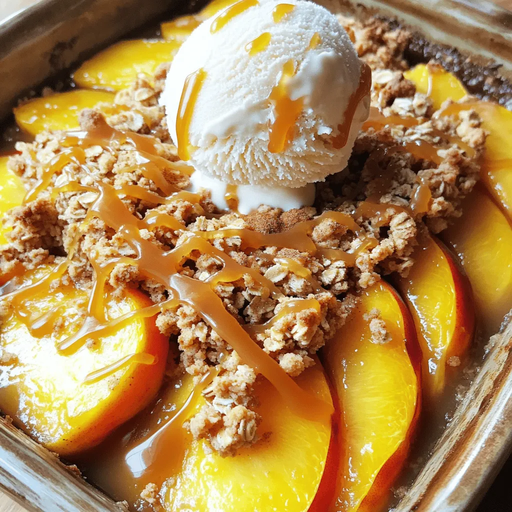 Classic Peach Crisp Delightful and Easy Dessert Recipe