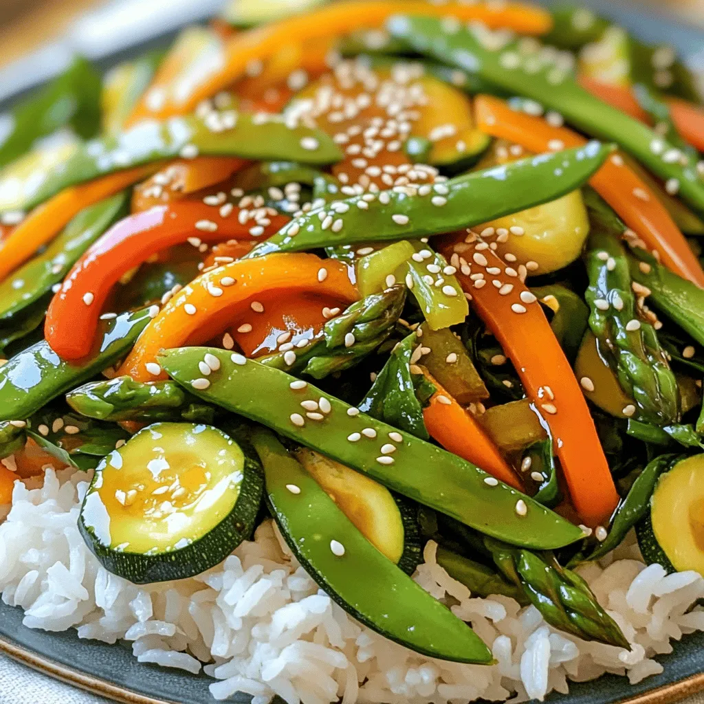 Spring Vegetable Stir-Fry Flavorful and Nutritious Meal