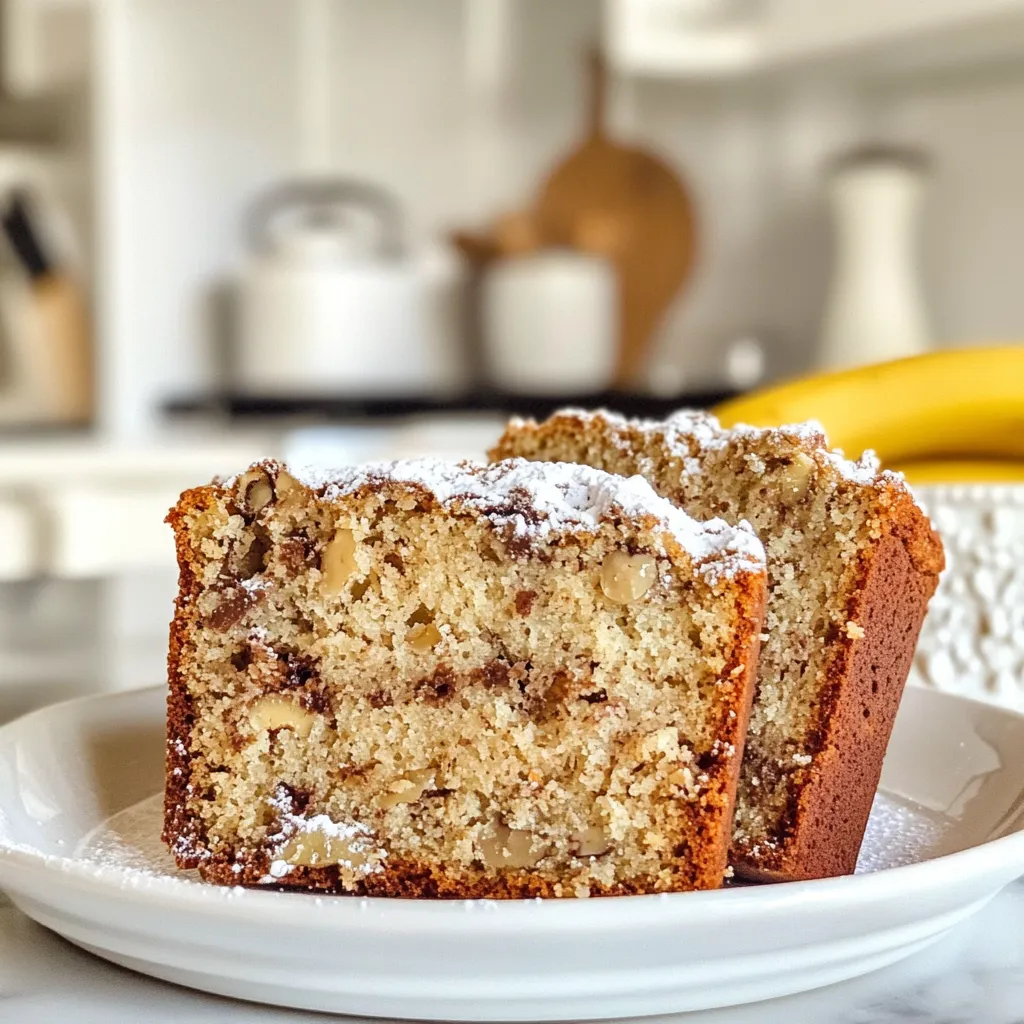 Greek Yogurt Banana Bread Soft and Flavorful Recipe
