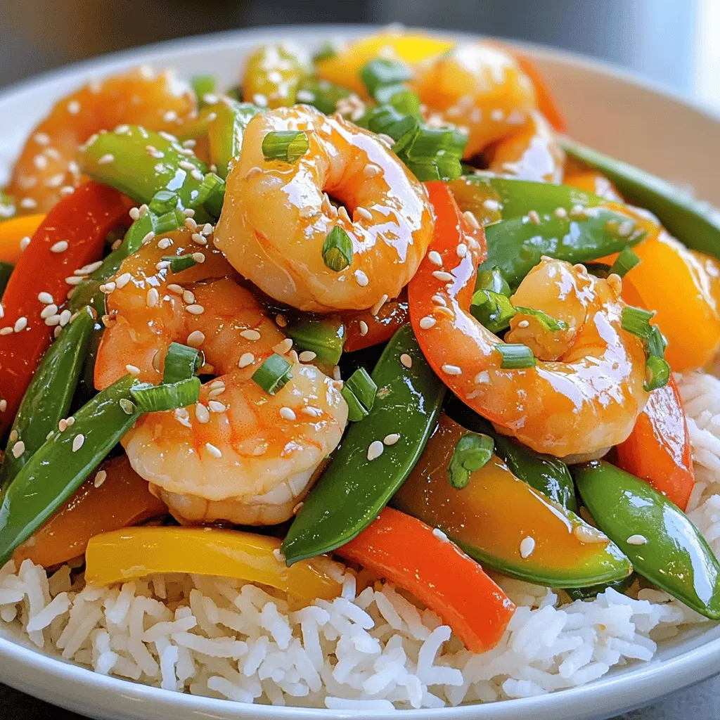 Honey Garlic Shrimp Stir-Fry Quick and Tasty Meal