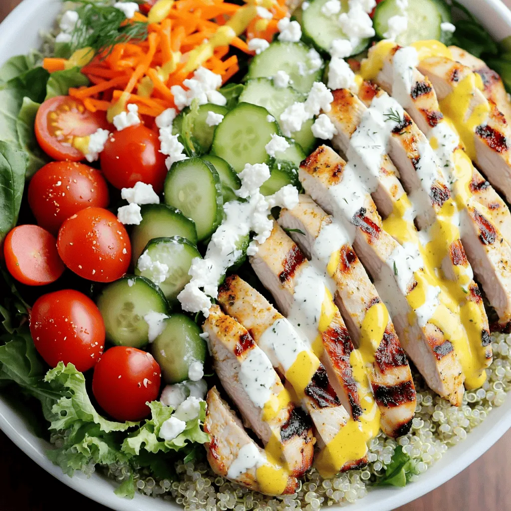 Pickle Ranch Chicken Buddha Bowls Easy and Flavorful Meal