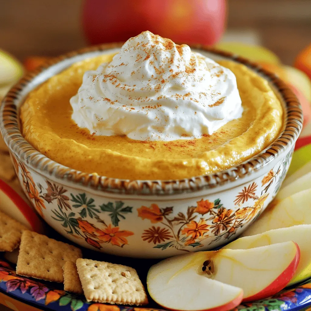 No-Bake Pumpkin Cheesecake Dip Simple and Delicious
