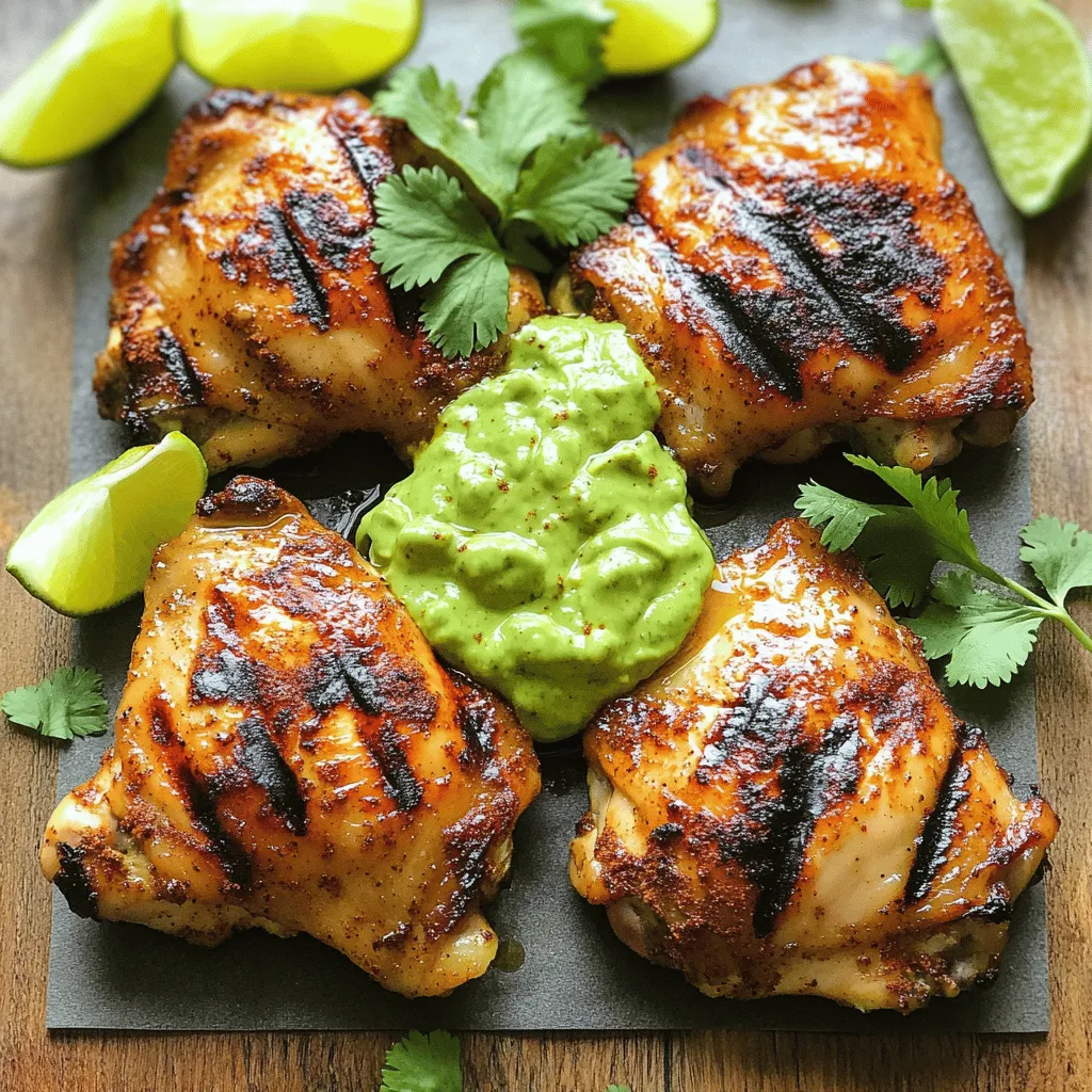 Peruvian Chicken with Green Sauce Tasty Flavor Burst