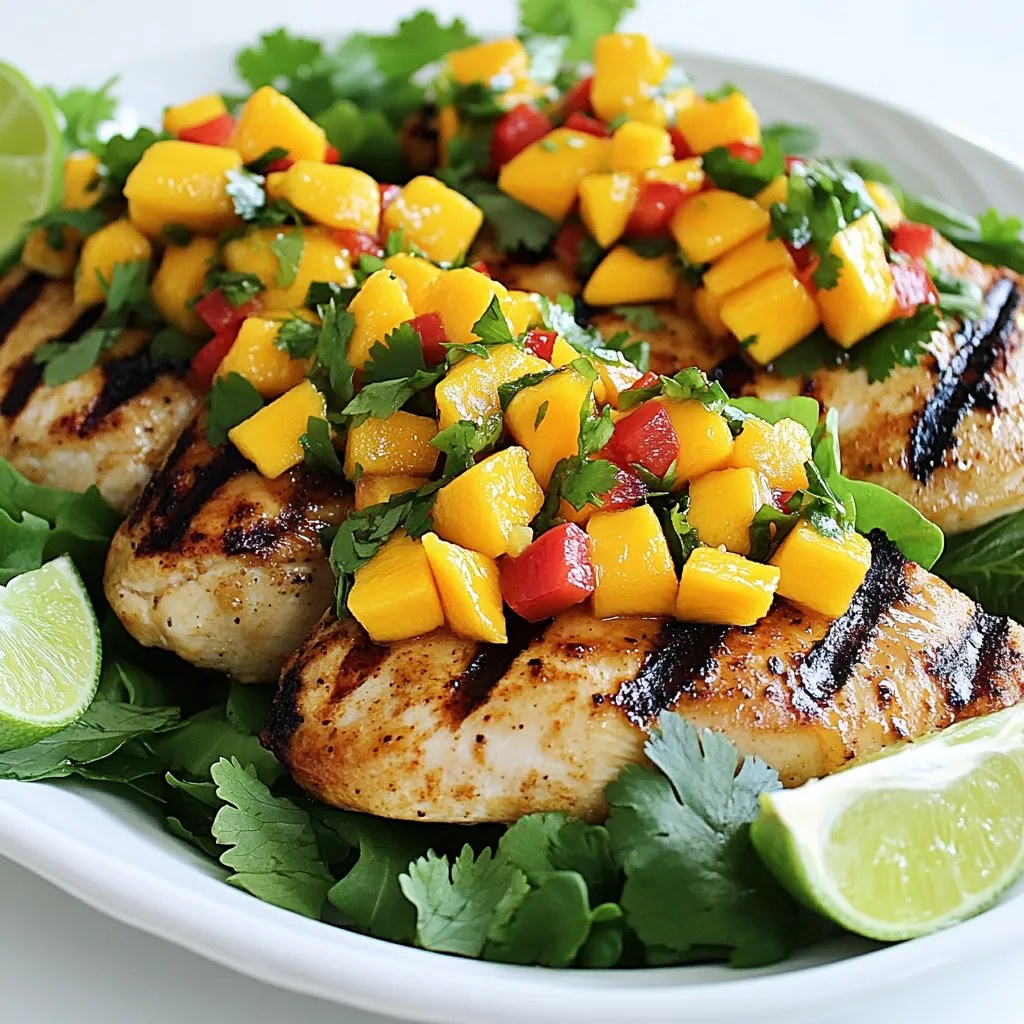 Mango Salsa Grilled Chicken Flavorful and Easy Recipe