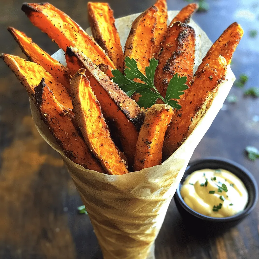 Baked Sweet Potato Fries Crispy and Flavorful Snack