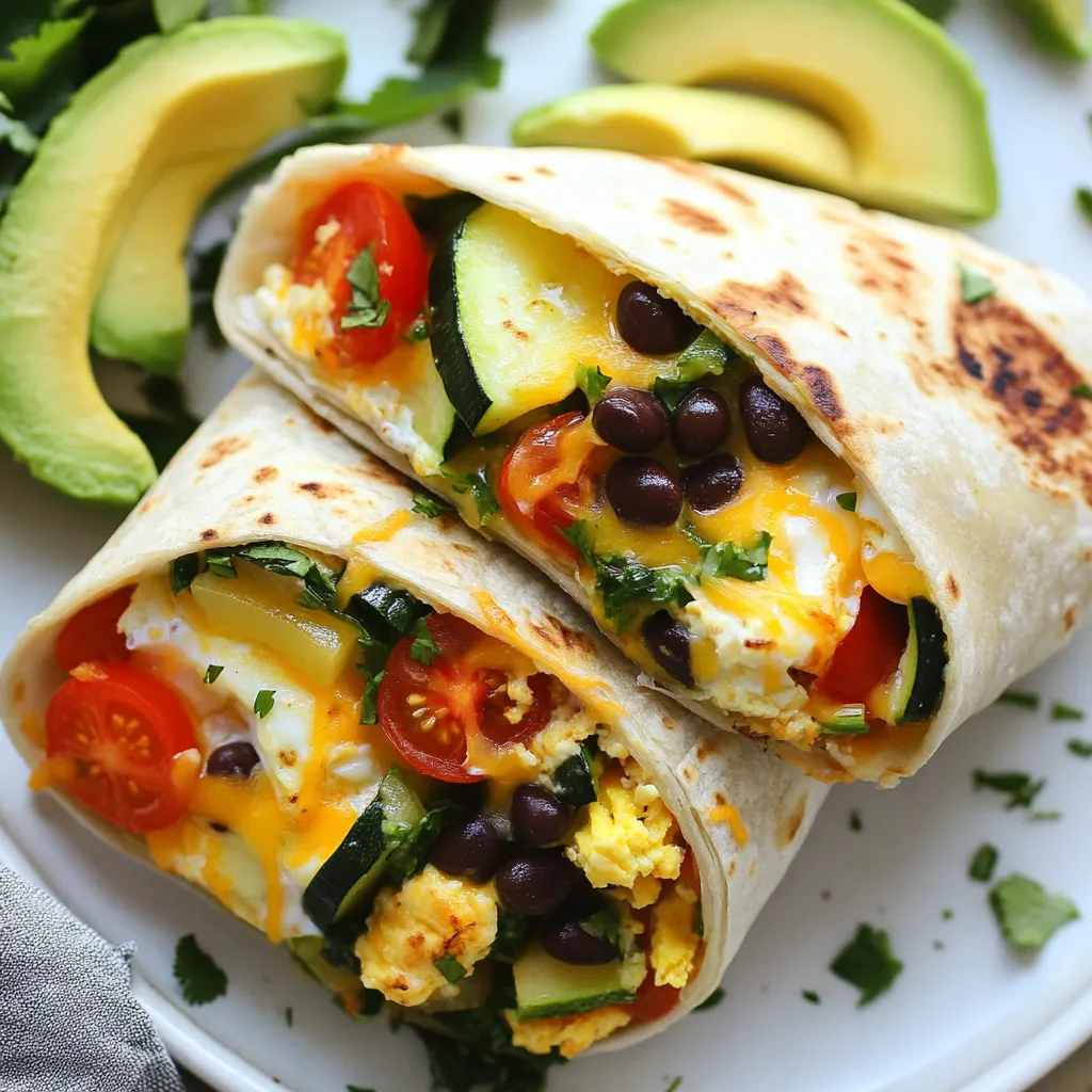 Veggie Packed Breakfast Burritos Wholesome and Tasty Treat