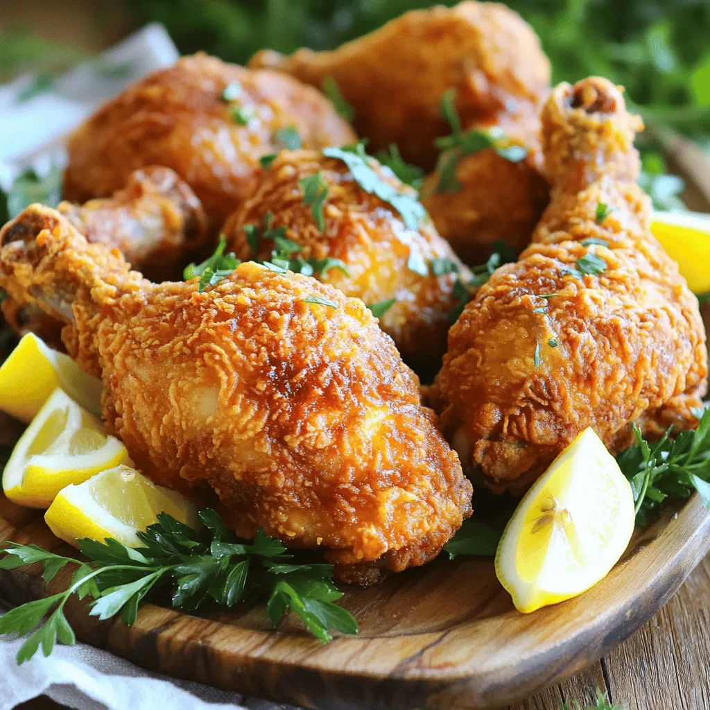 Oven Baked Fried Chicken Crispy and Flavorful Delight