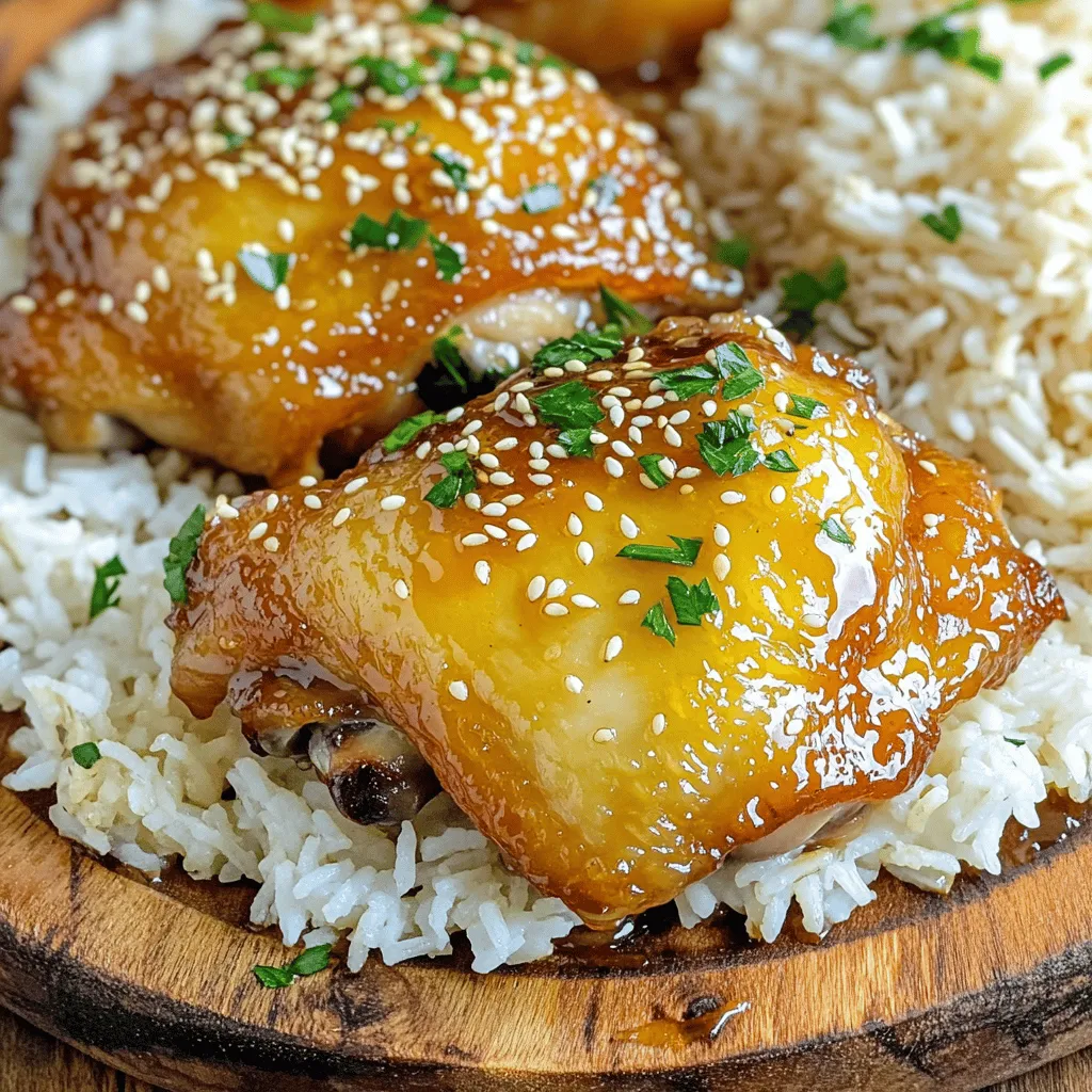 Honey Garlic Skillet Chicken Thighs Delicious Dinner