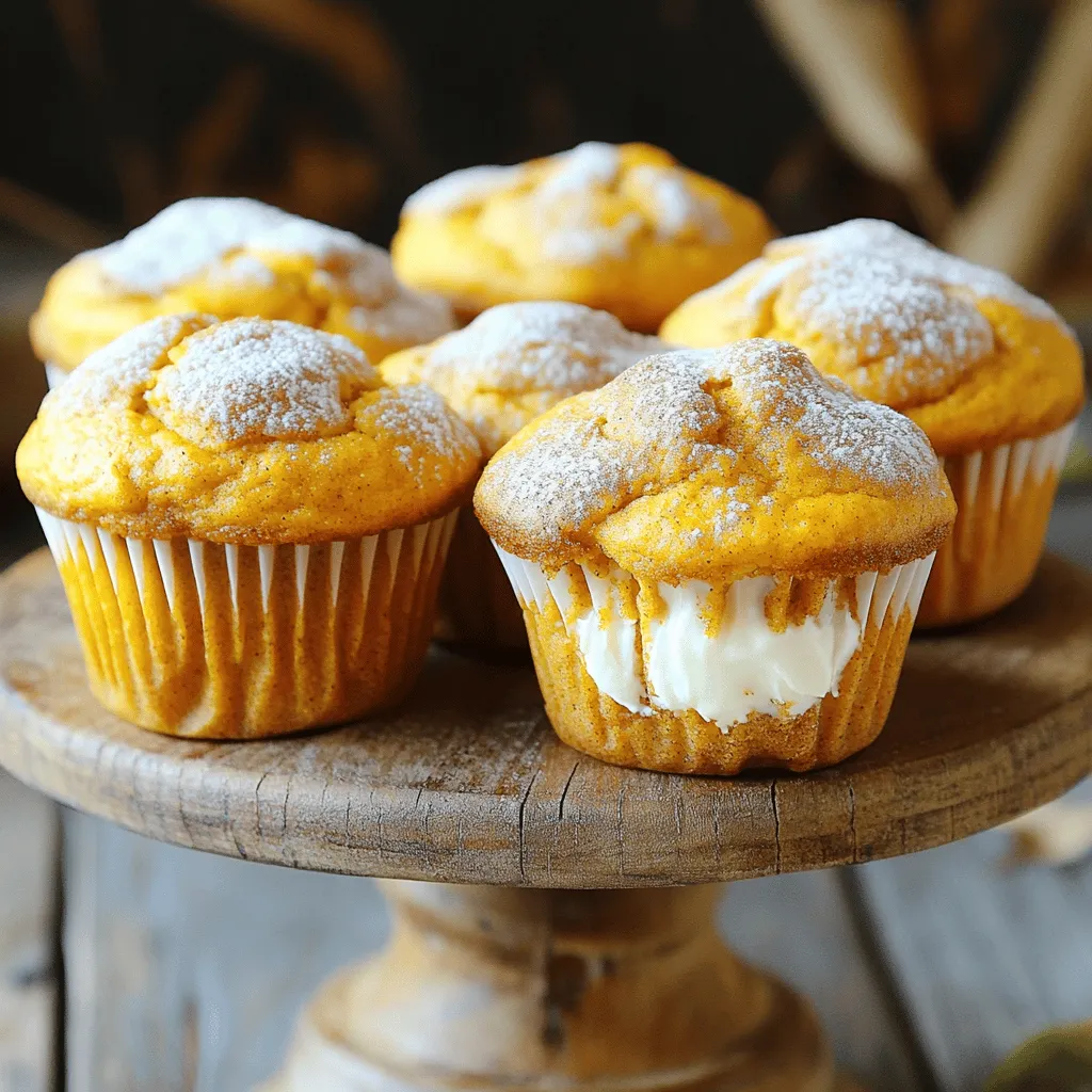 Pumpkin Cream Cheese Muffins Delightful and Easy Recipe