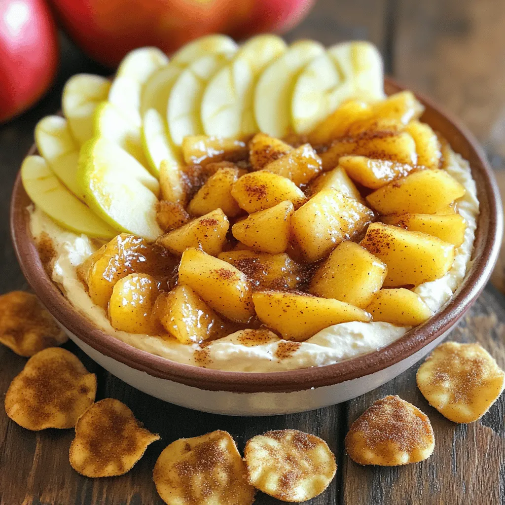 Irresistible Apple Pie Dip with Cinnamon Chips Recipe