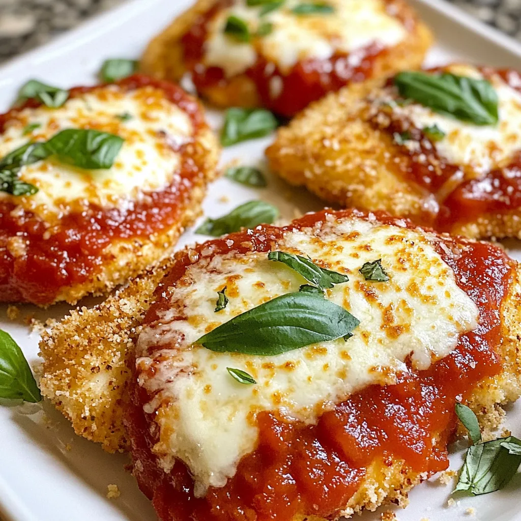 Gluten Free Chicken Parmesan Crispy and Flavorful Dish