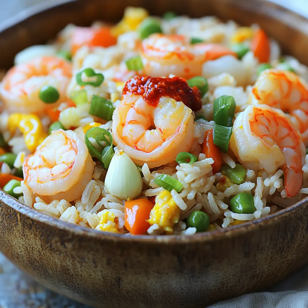 Chili Garlic Shrimp Fried Rice Simple and Tasty Meal
