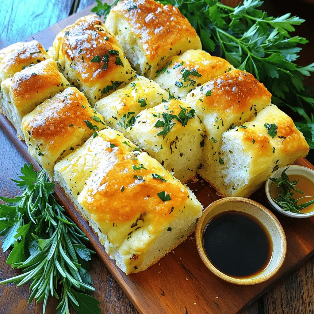 Garlic Herb Pull Apart Bread Easy and Flavorful Recipe