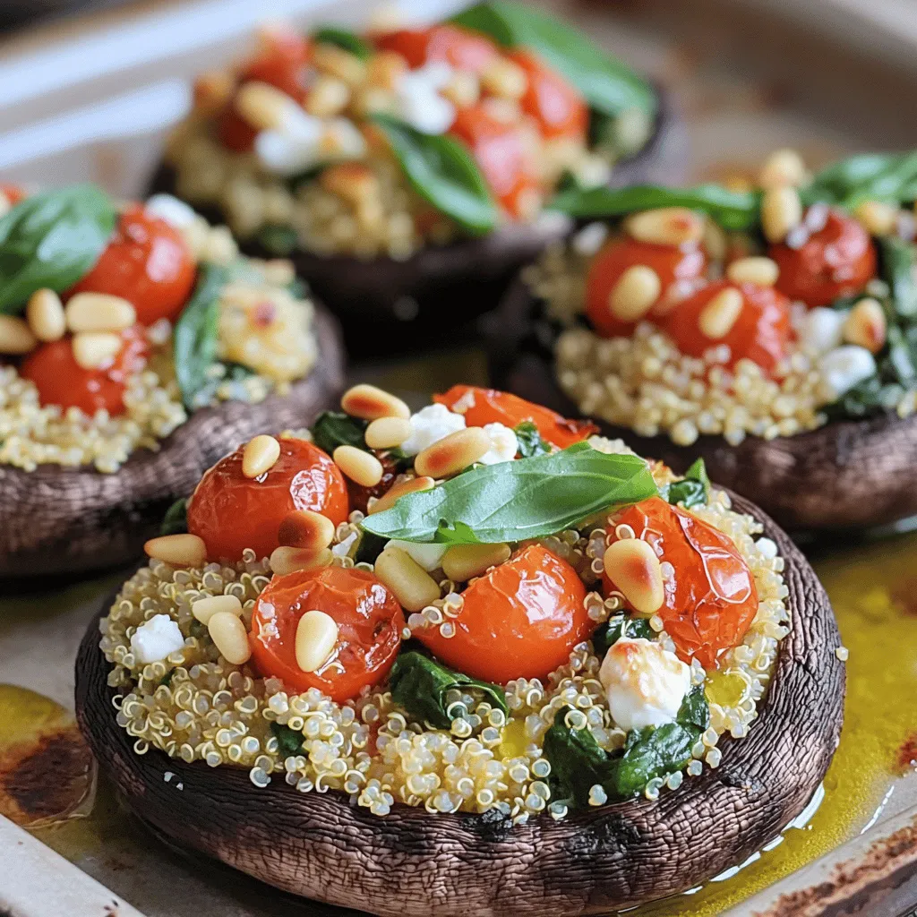 Stuffed Portobello Mushrooms Flavorful and Easy Recipe