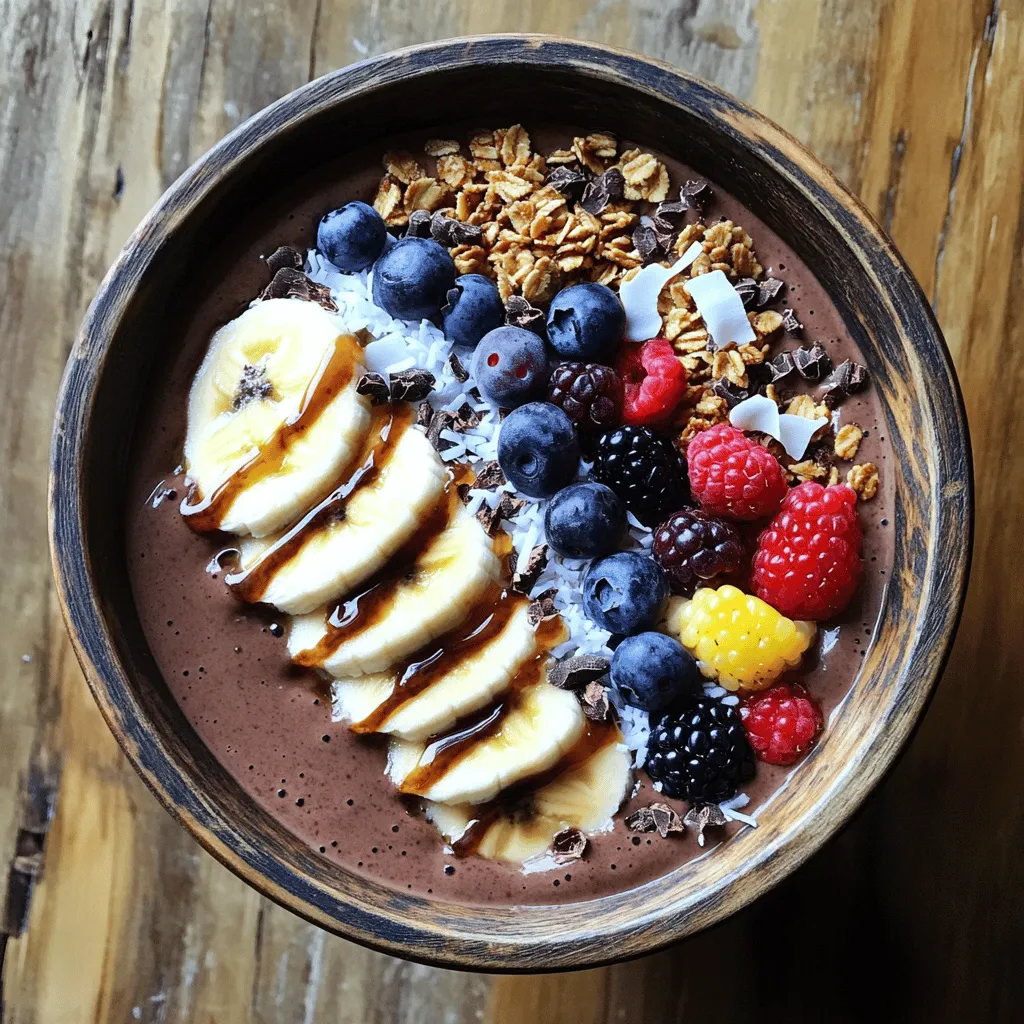 High-Protein Mocha Smoothie Bowl Energizing Breakfast Guide