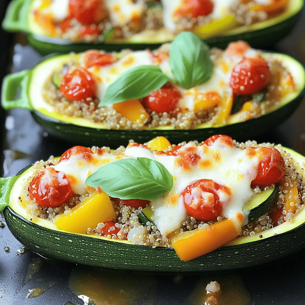 Vegetarian Stuffed Zucchini Flavorful and Nutritious Dish