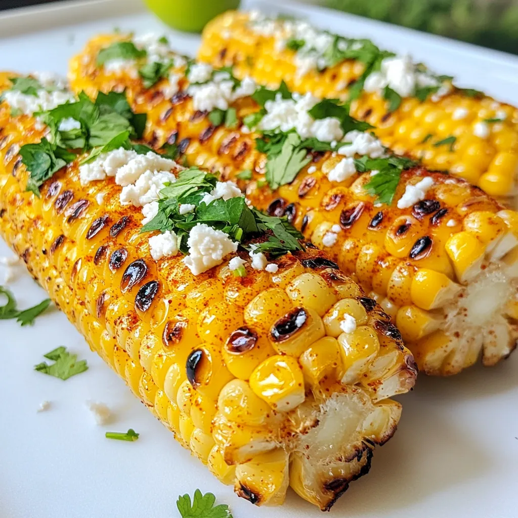 Chile Lime Grilled Corn Flavorful Summer Delight