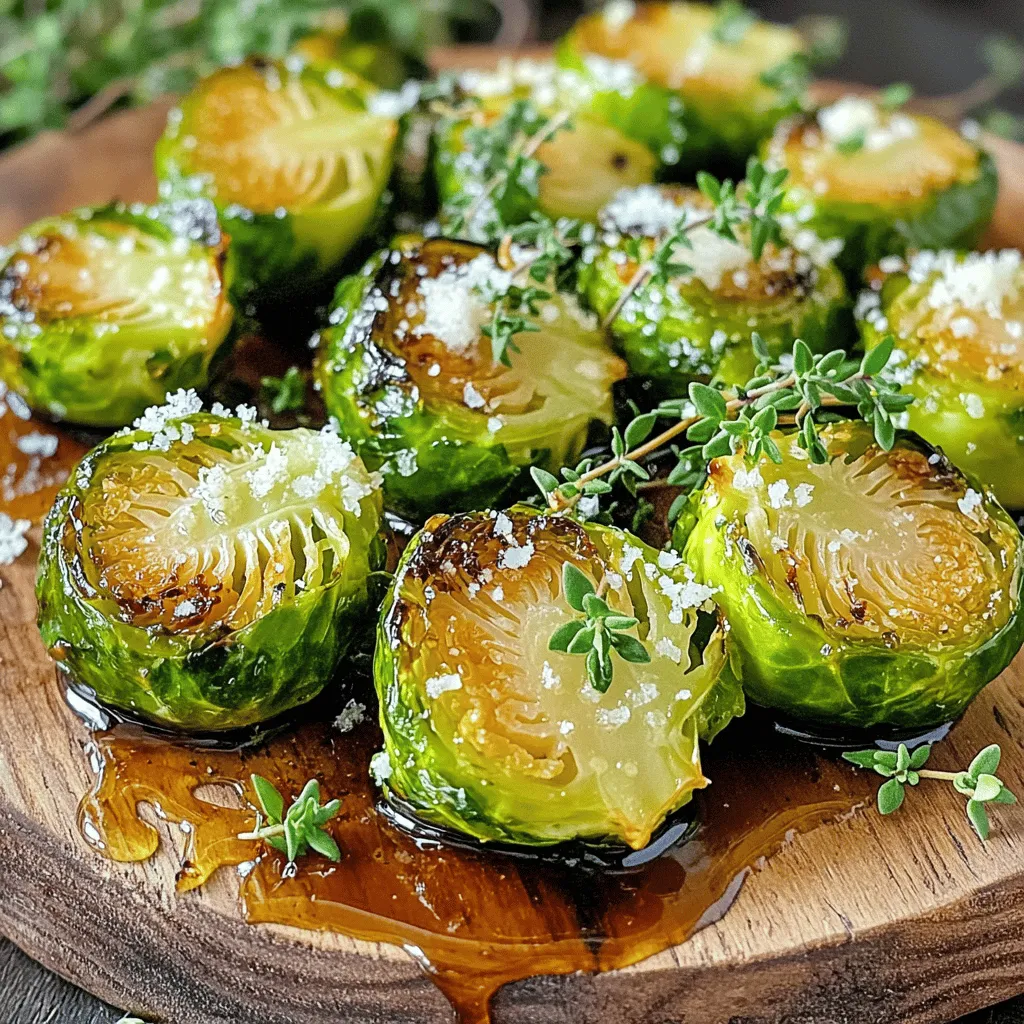 Balsamic Roasted Brussels Sprouts Flavorful Delight