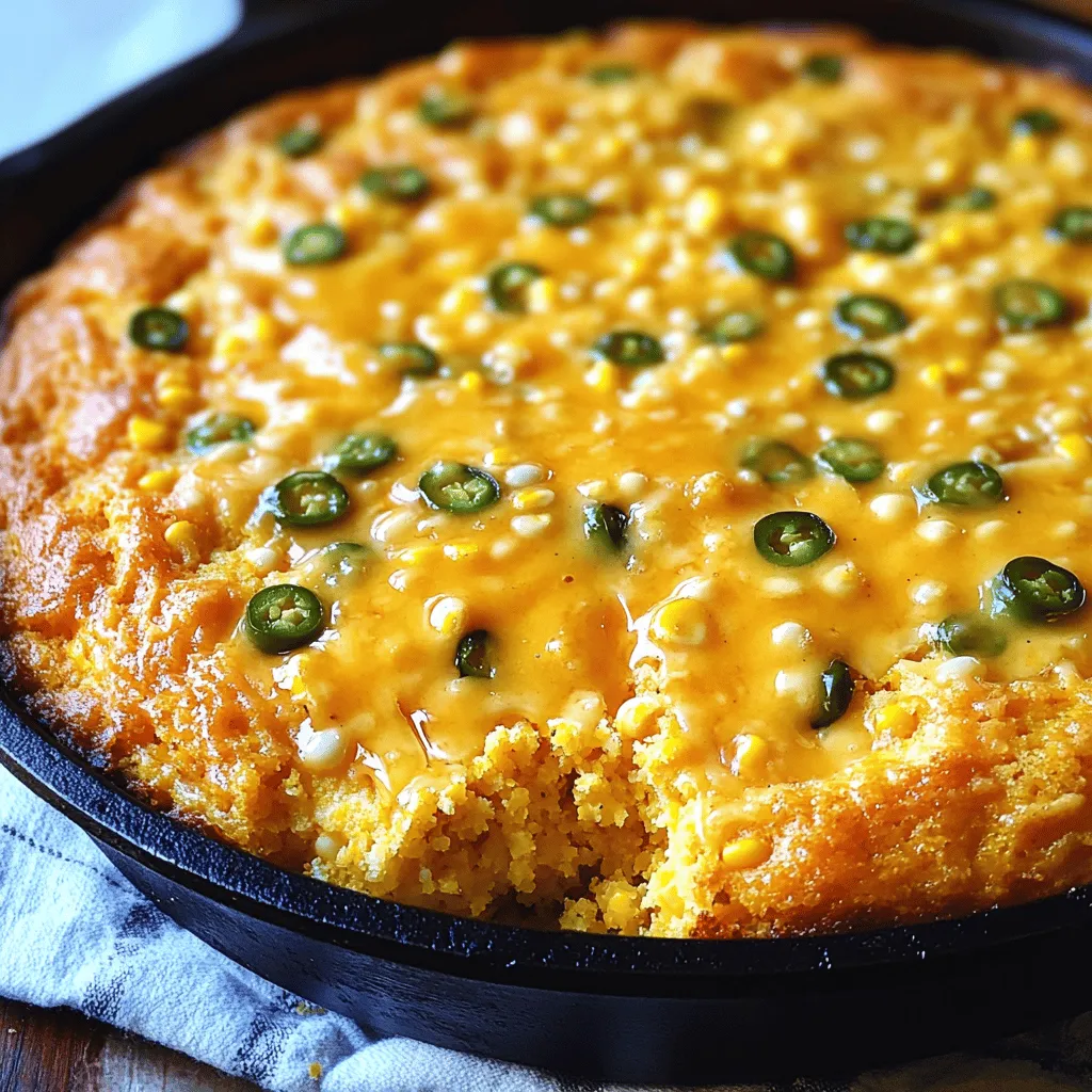 Cheesy Jalapeño Cornbread Irresistible Flavor Boost