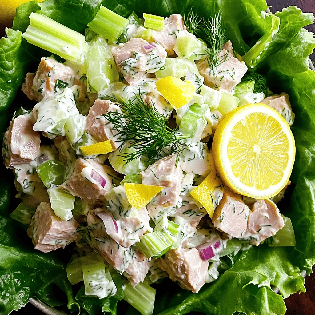 Lemon Dill Tuna Salad Fresh and Flavorful Recipe
