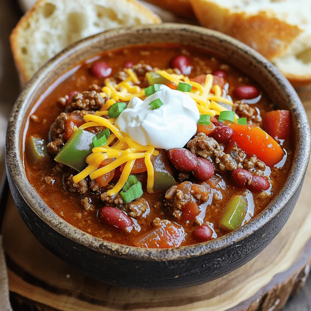 Classic Beef Chili Hearty and Flavorful Recipe Guide