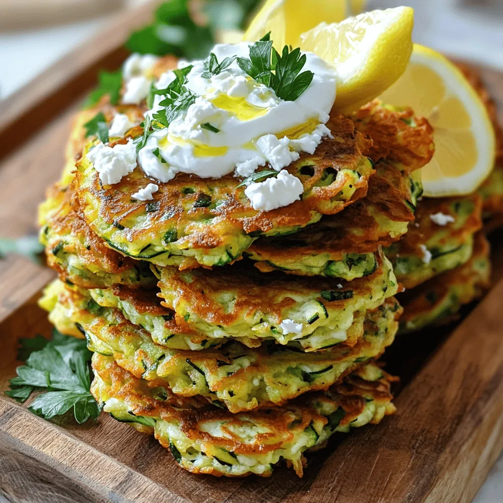 Zucchini Fritters Crispy and Flavorful Treat