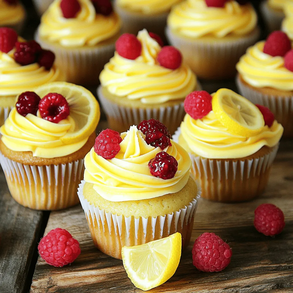 Raspberry Lemonade Cupcakes Delightful and Fresh Treat