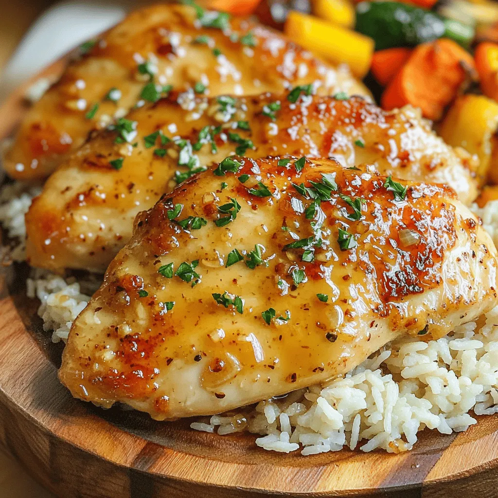 Easy Honey Garlic Chicken Breasts Flavorful Dinner Dish