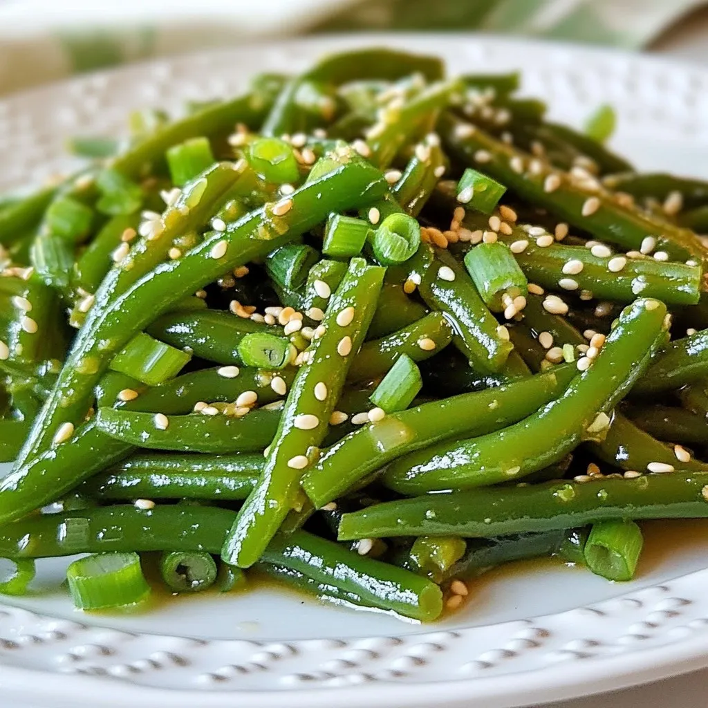 Honey Garlic Green Beans Flavorful and Easy Side Dish