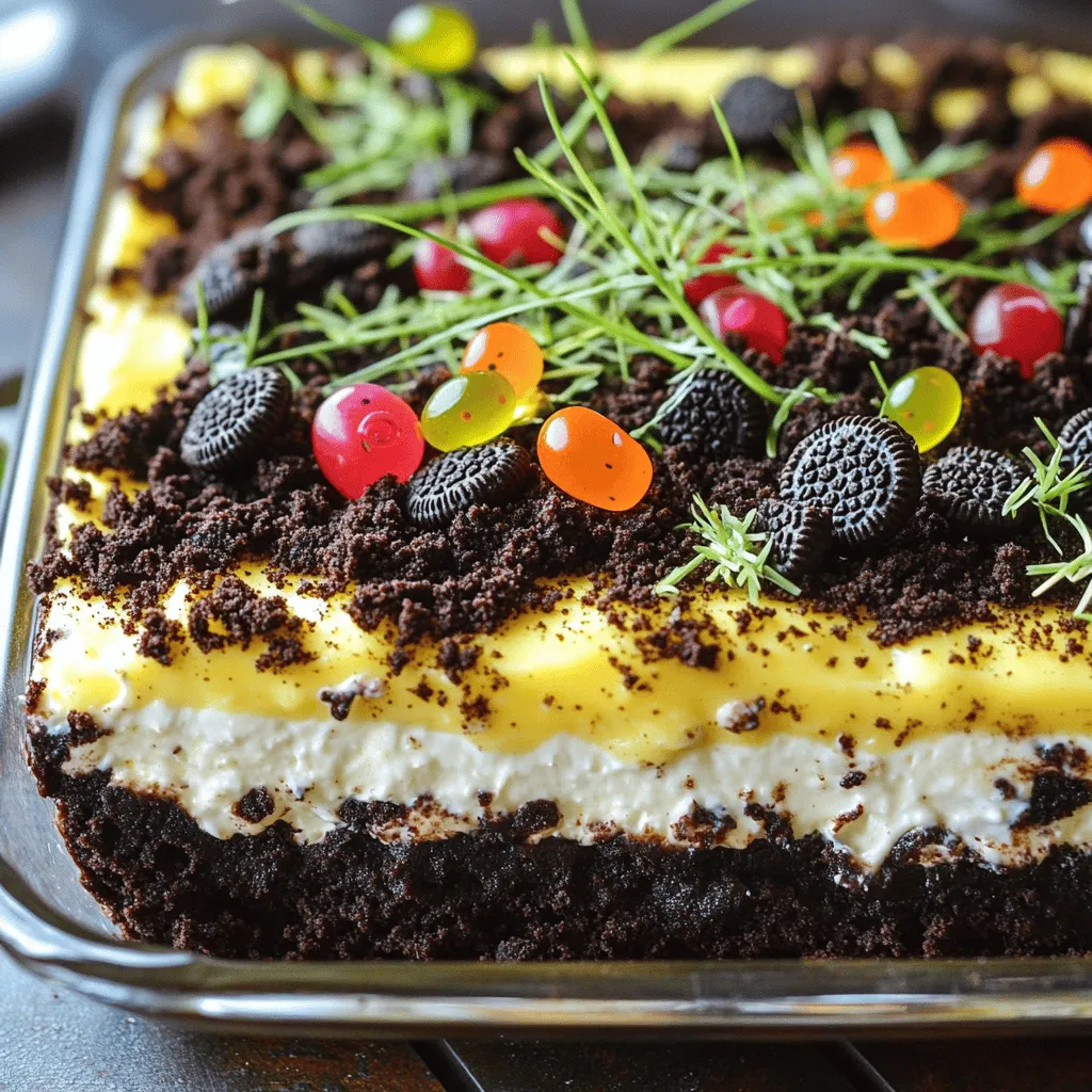 Easter Dirt Cake Casserole Fun and Easy Recipe