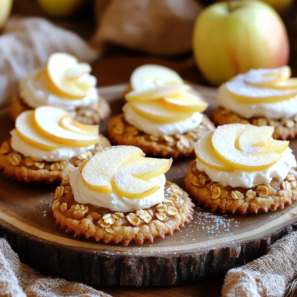 Apple Butter Oatmeal Cream Pies Delightful and Soft
