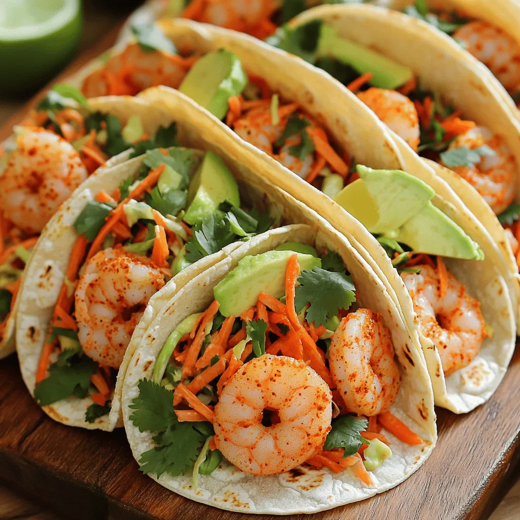 Spicy Shrimp Tacos with Slaw Quick and Flavorful Meal