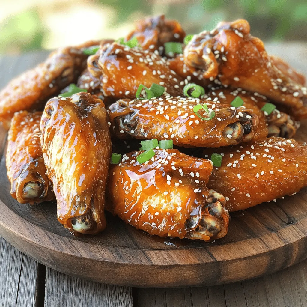 Sweet and Spicy Chicken Wings Irresistible Flavor Boost