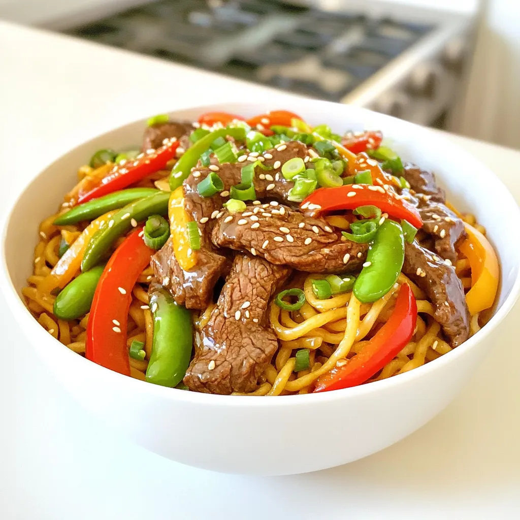 Beef Teriyaki Noodles Better Than Takeout Delight