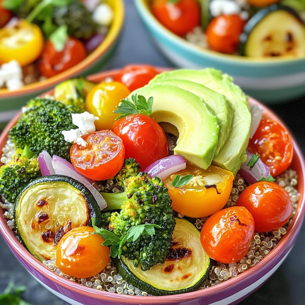 Roasted Veggie Quinoa Bowl Flavorful and Nutritious Meal