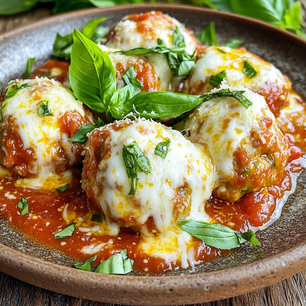 Slow Cooker Chicken Parmesan Meatballs Flavorful Dish