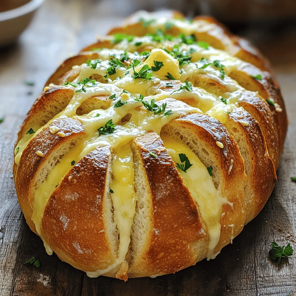 Garlic Parmesan Pull Apart Bread Easy and Tasty Recipe