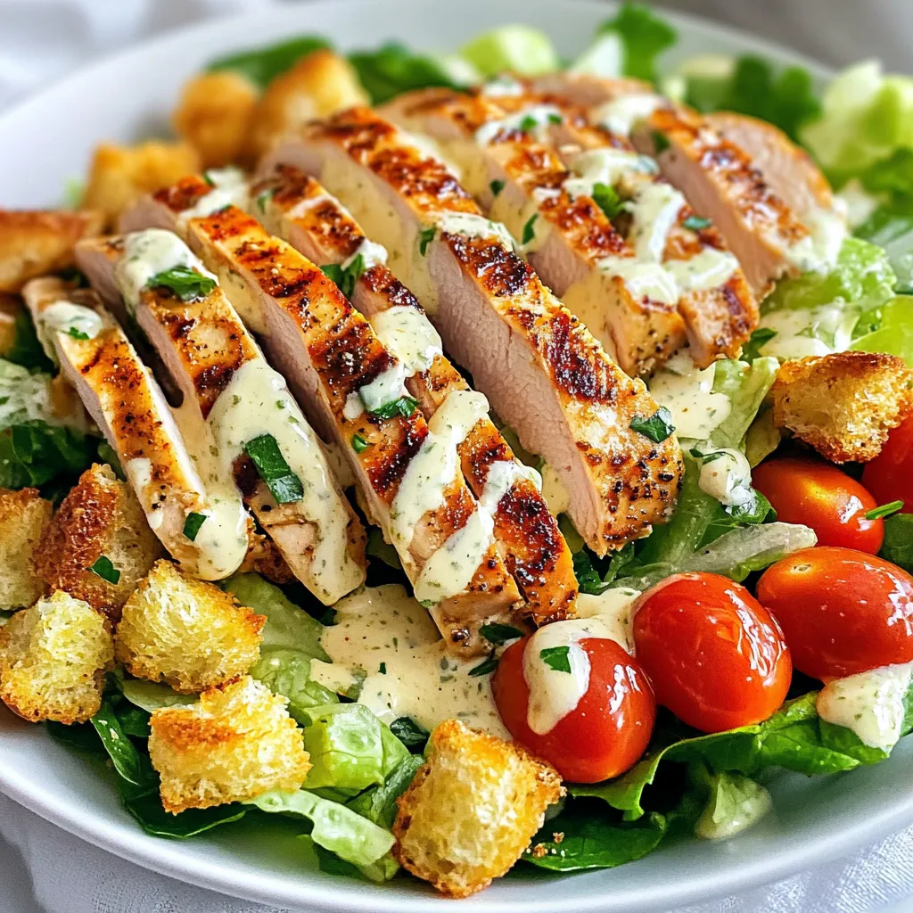 Cajun Chicken Caesar Salad Flavorful and Fresh Recipe