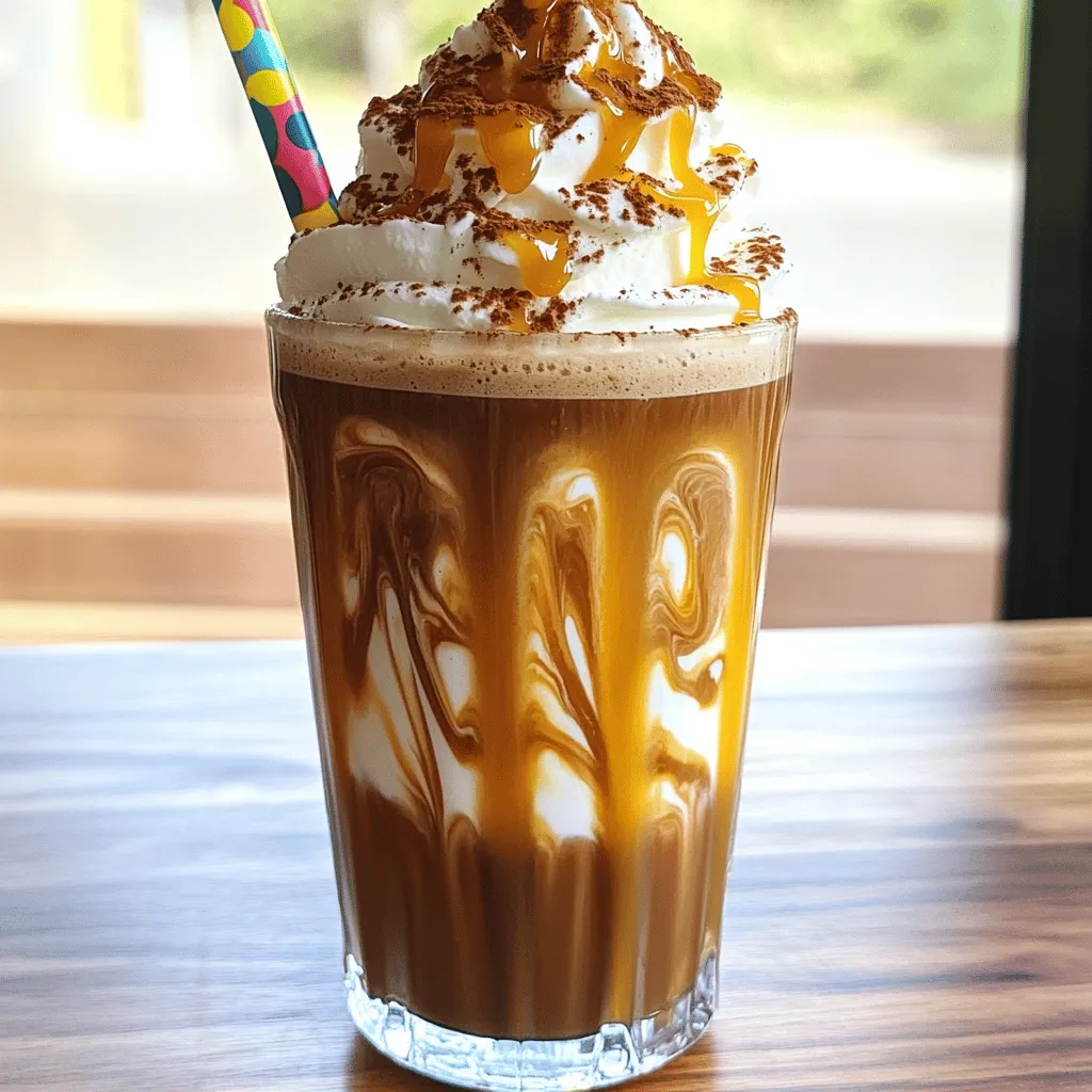 Mocha Caramel Frappuccino Irresistible Treat Recipe