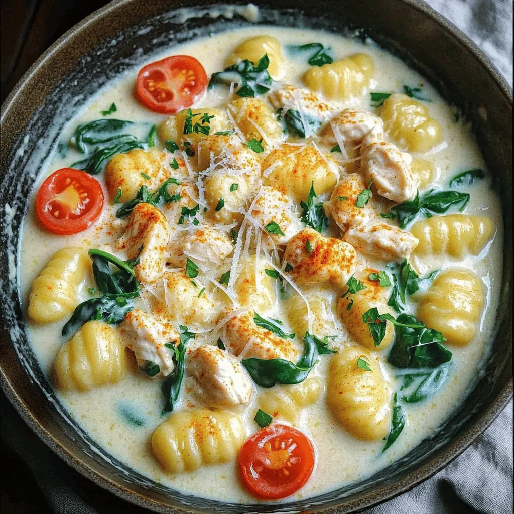 Creamy Cajun Chicken Gnocchi Flavorful Dinner Dish