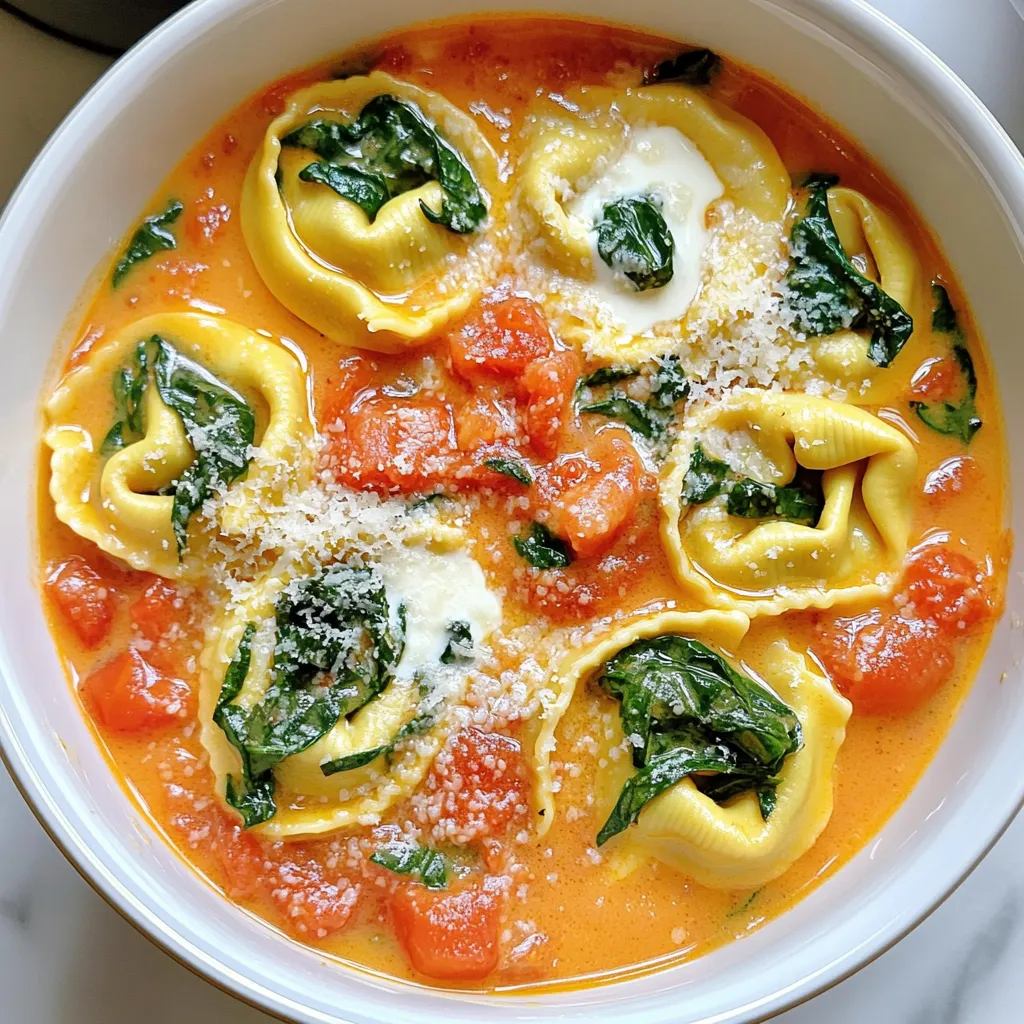 Instant Pot Creamy Tomato Tortellini Delight Recipe