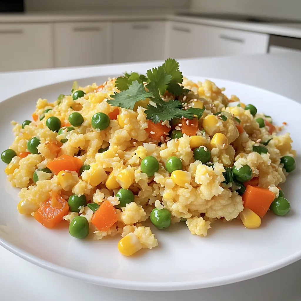 Cauliflower Fried Rice Healthy and Flavorful Recipe